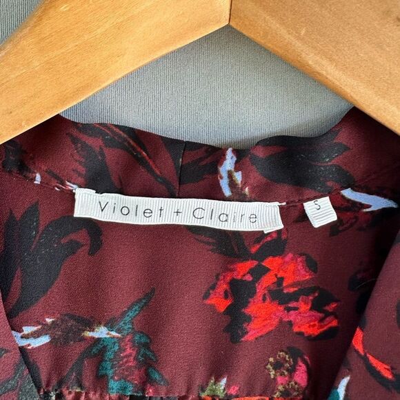 🎉5 for $45 🎉 Violet Claire Top Blouse Shirt Size S - Picture 5 of 8